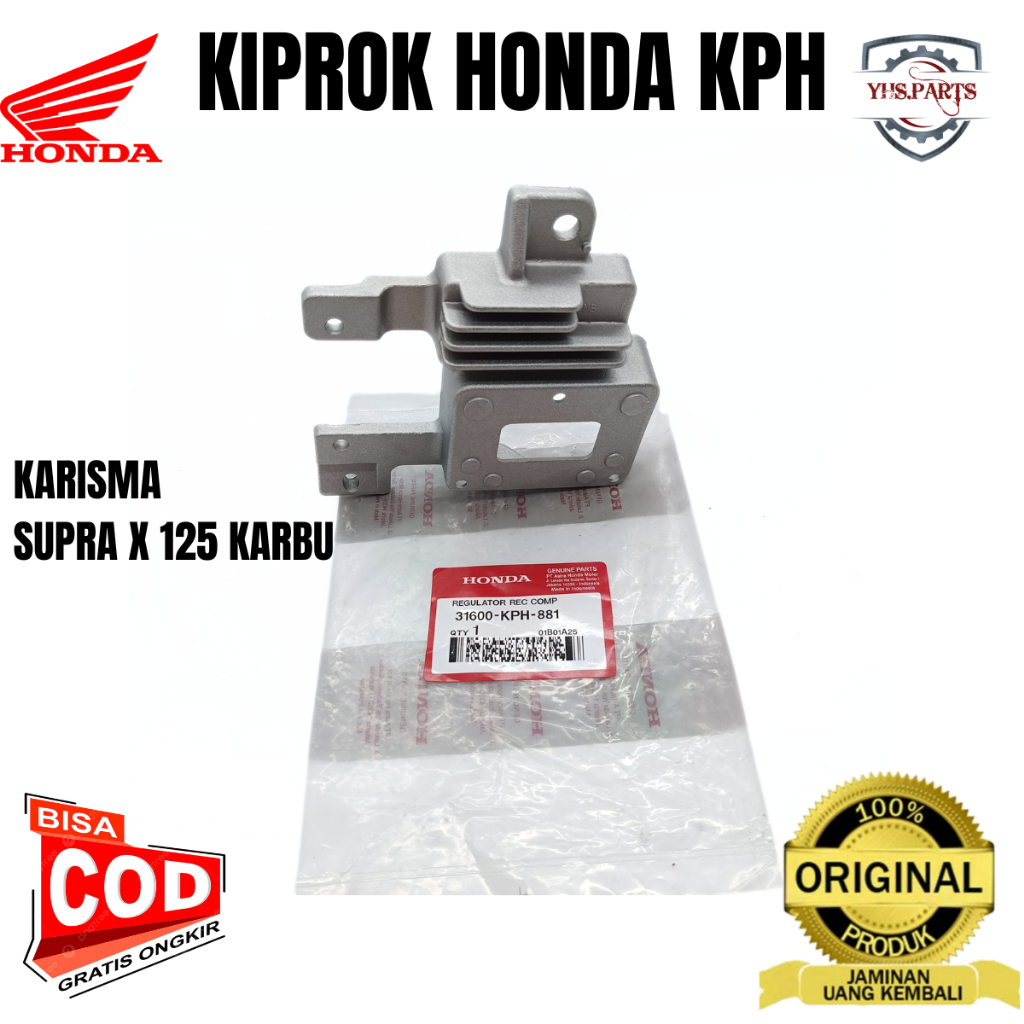 ASLI ORIGINAL KIPROK HONDA AHM KPH KARISMA SUPRA X 125 KARBU