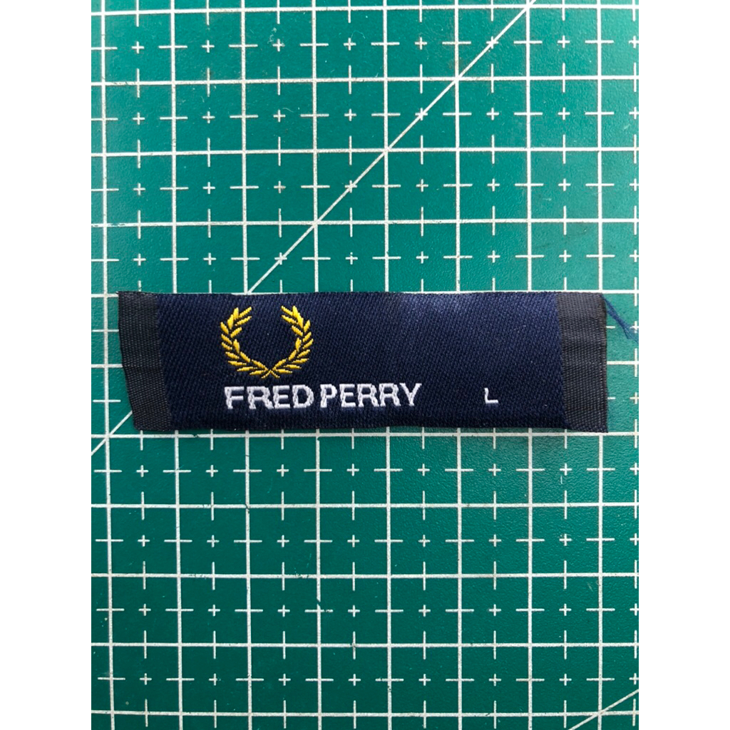

FRED PERRY NAME TAG LABEL KNITTING SUPER PREMIUM HANDFEEL CO 1x dikirim 600pcs