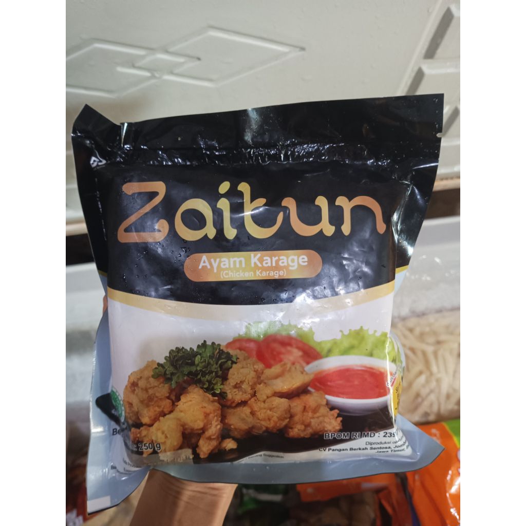 

Titik Frozen | Zaitun Chicken Karage Ayam karage 250 gram