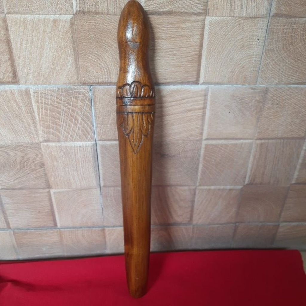 Tumbak Ron Andong Sepuh Pamor Langka,Pamor Cagak