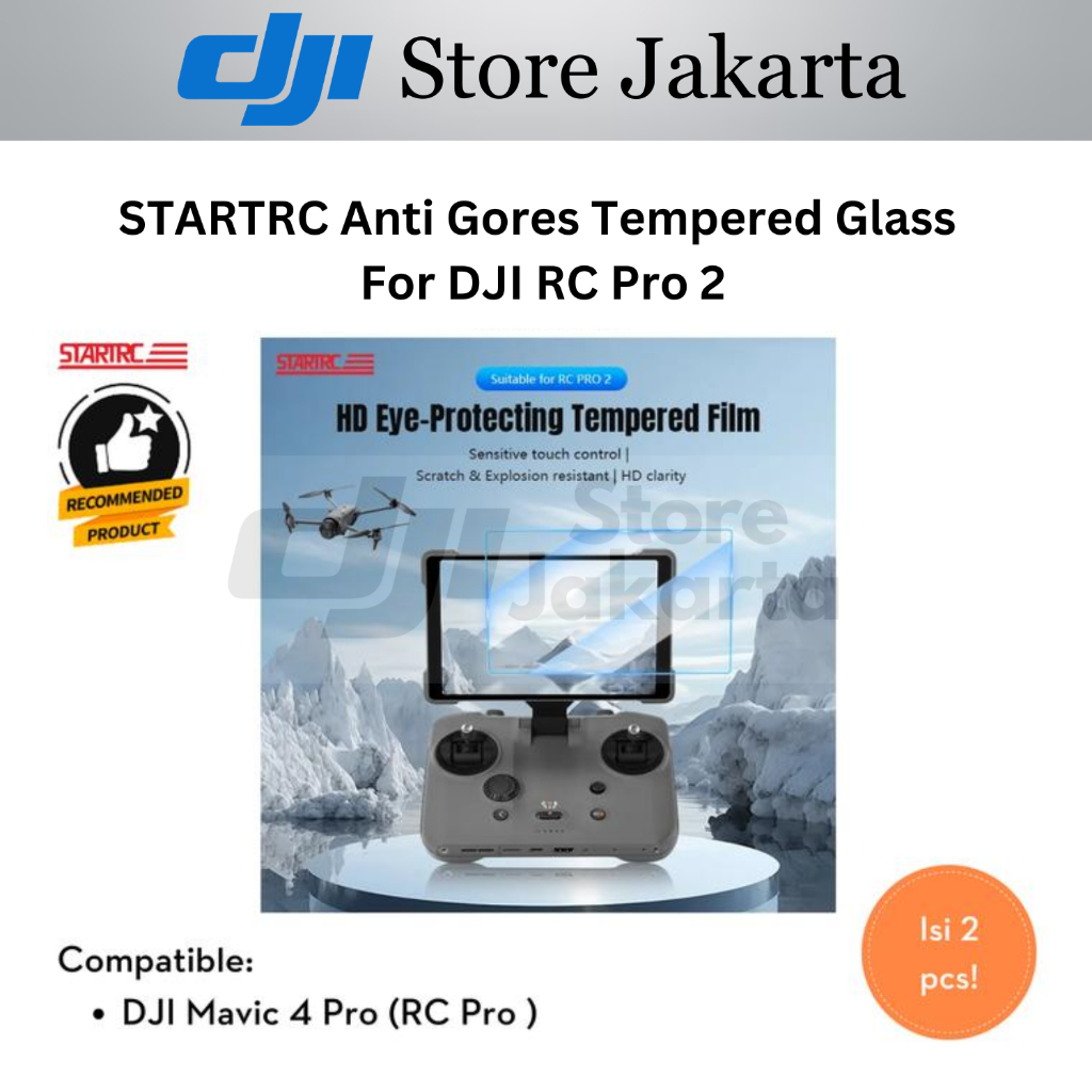Anti Gores Tempered Glass Remote Drone DJI Mavic 4 Pro Drone Remote Controller DJI RC Pro 2