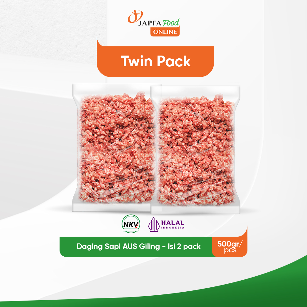 

Daging Sapi AUS Giling 500 gr - Isi 2 pack