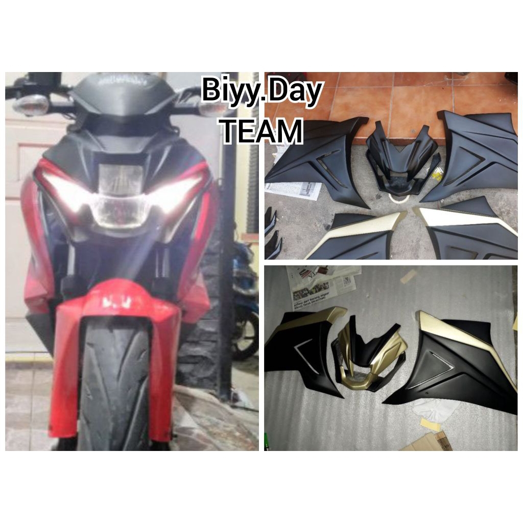 Half Fairing Paket Cover Headlamp Suzuki GSX S150