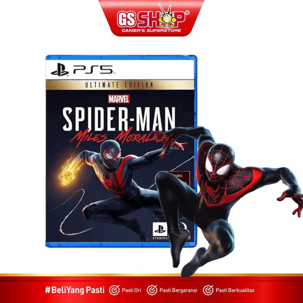 PS5 Marvel Spiderman / Spider-Man Miles Morales Ultimate Edition Game (R3)