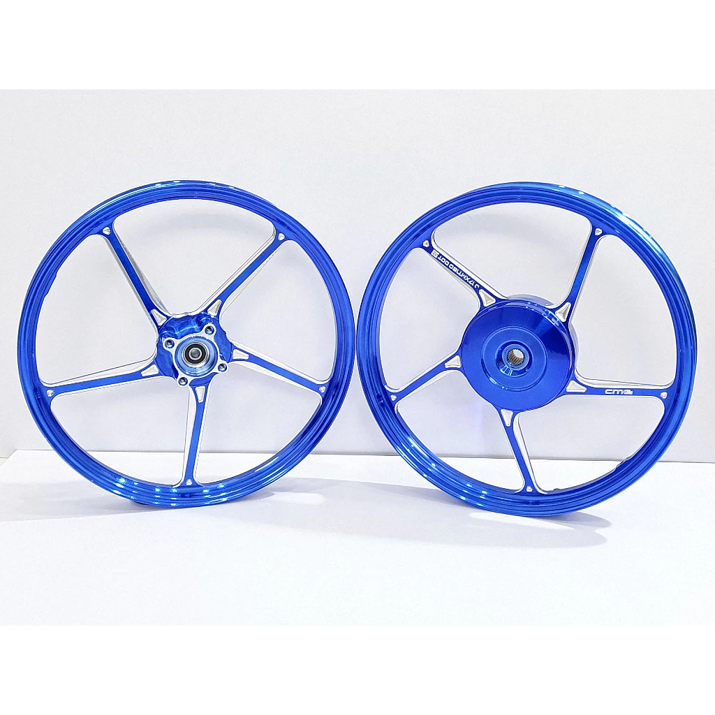 VELG CMG MG511 / AK55 MODEL ENKEI CNC PALANG 5 RING 17 x 140/160 PNP BEAT / VARIO OLD / SCOOPY , VAR