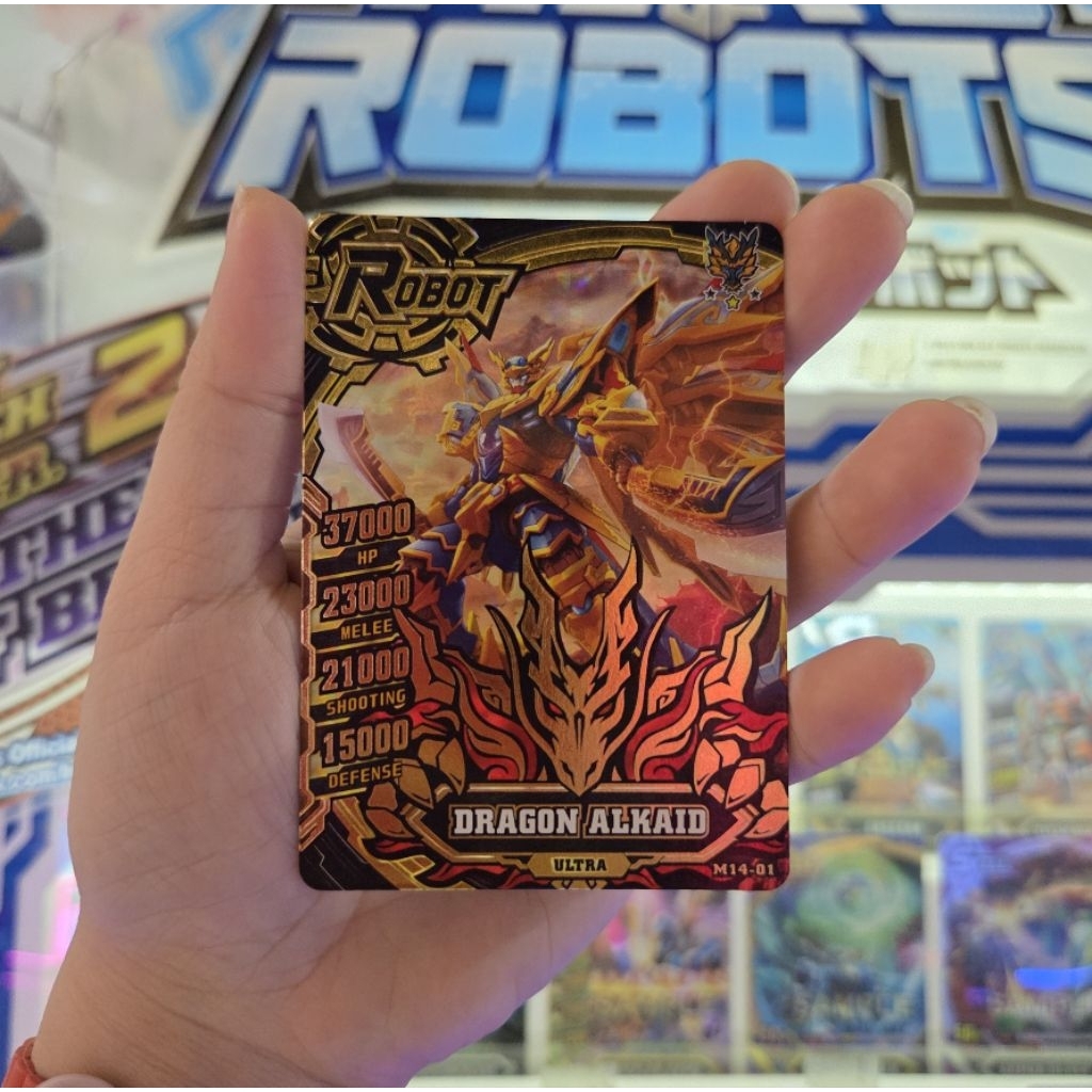 Card Hero of Robots DRAGON ALKAID ULTRA M14-01 Galaxy Epoch Ver 2