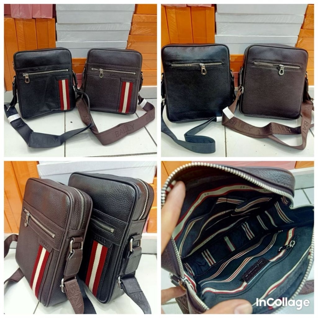 tas slempang Bally pria