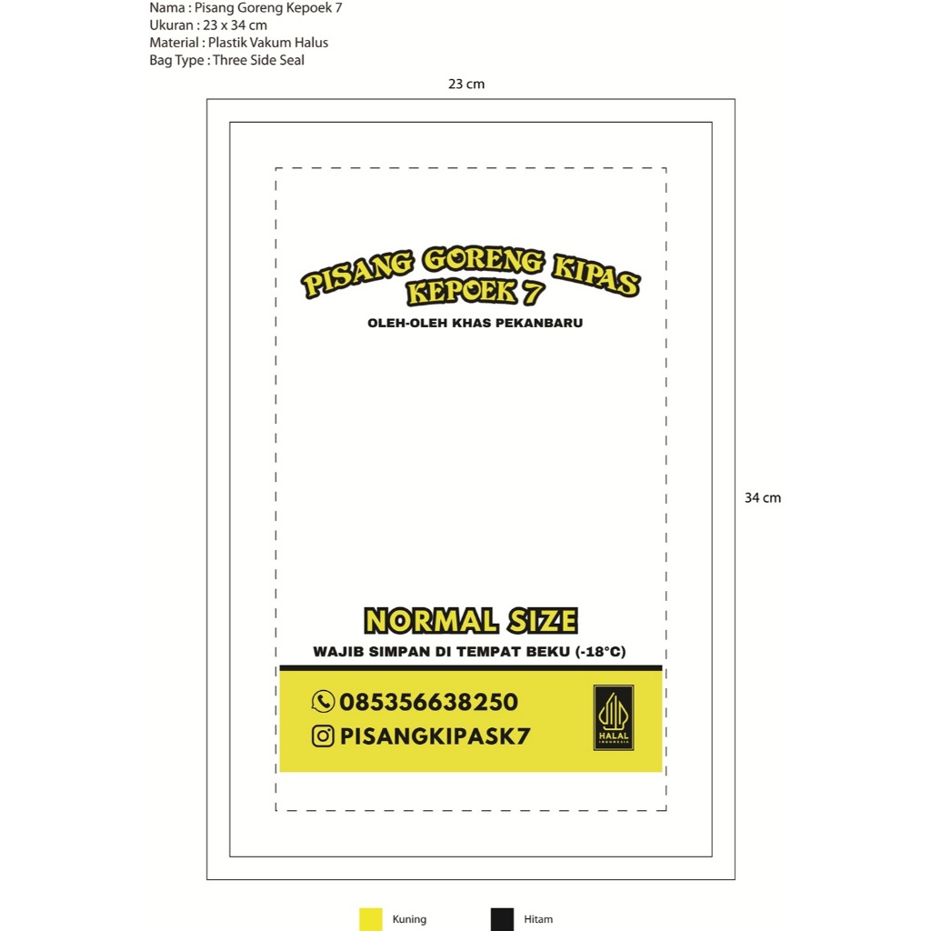 

Sablon Pisang Kepoek 7 23x34 2 warna Kuning