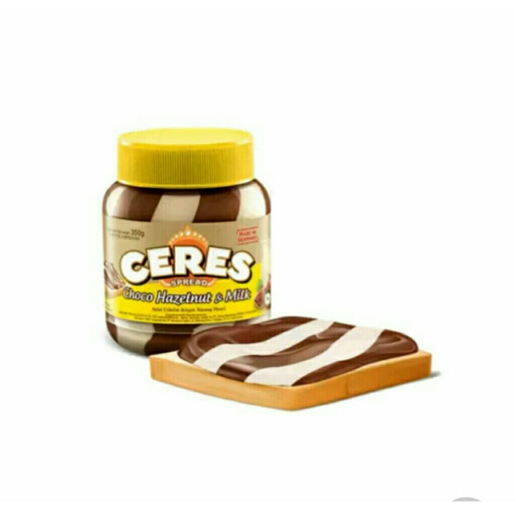 

selai roti Ceres coco hazelnut & milk 350 gr expaired lama