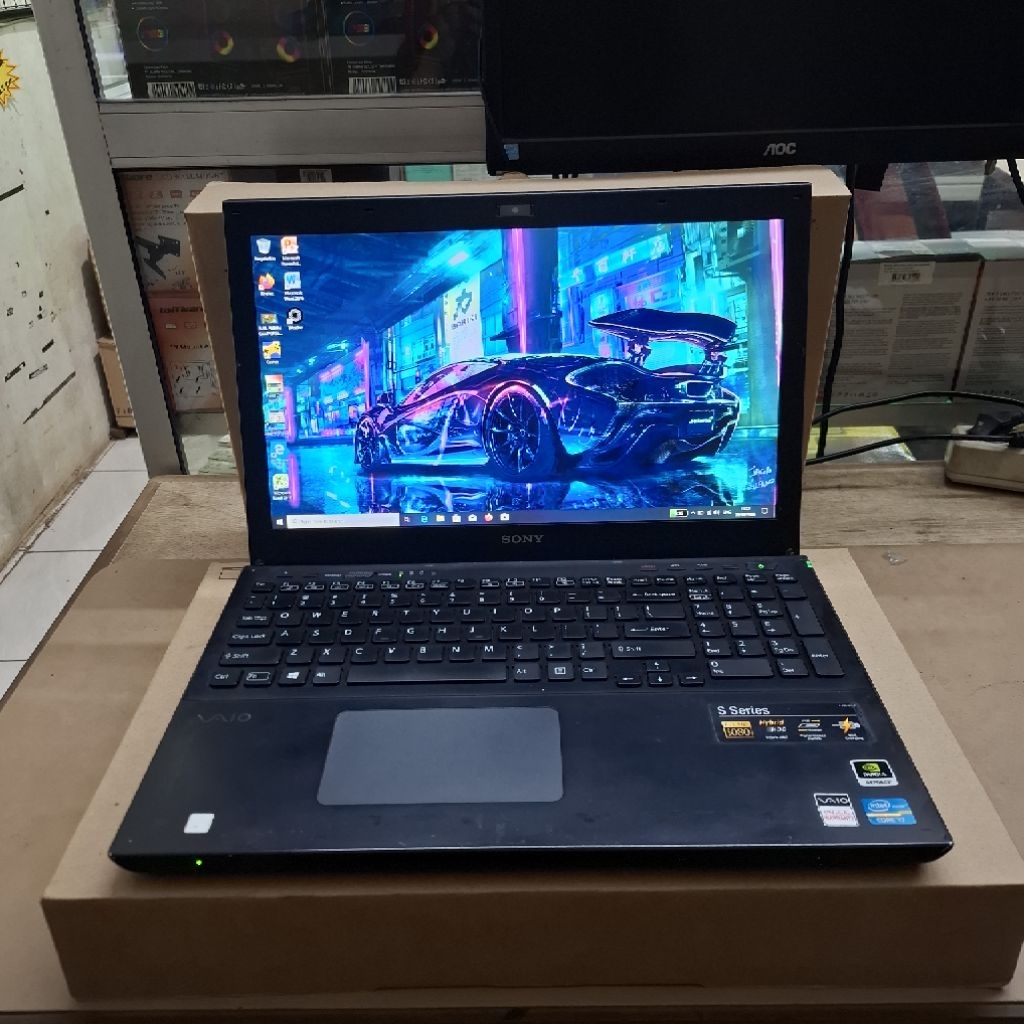 Laptop Sony Corporation  Intel Core i7 - 3632QM 3Thn Ram 8GB Ssd 256GB Vga Dual Vga Like New