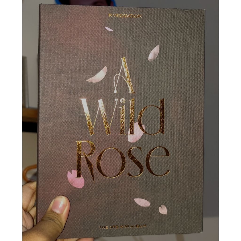 Ryeowook solo album A Wild Rose fullset unsealed