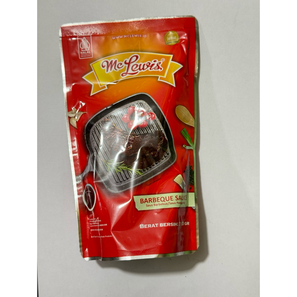 

mc lewis saos bbq semua ukuran