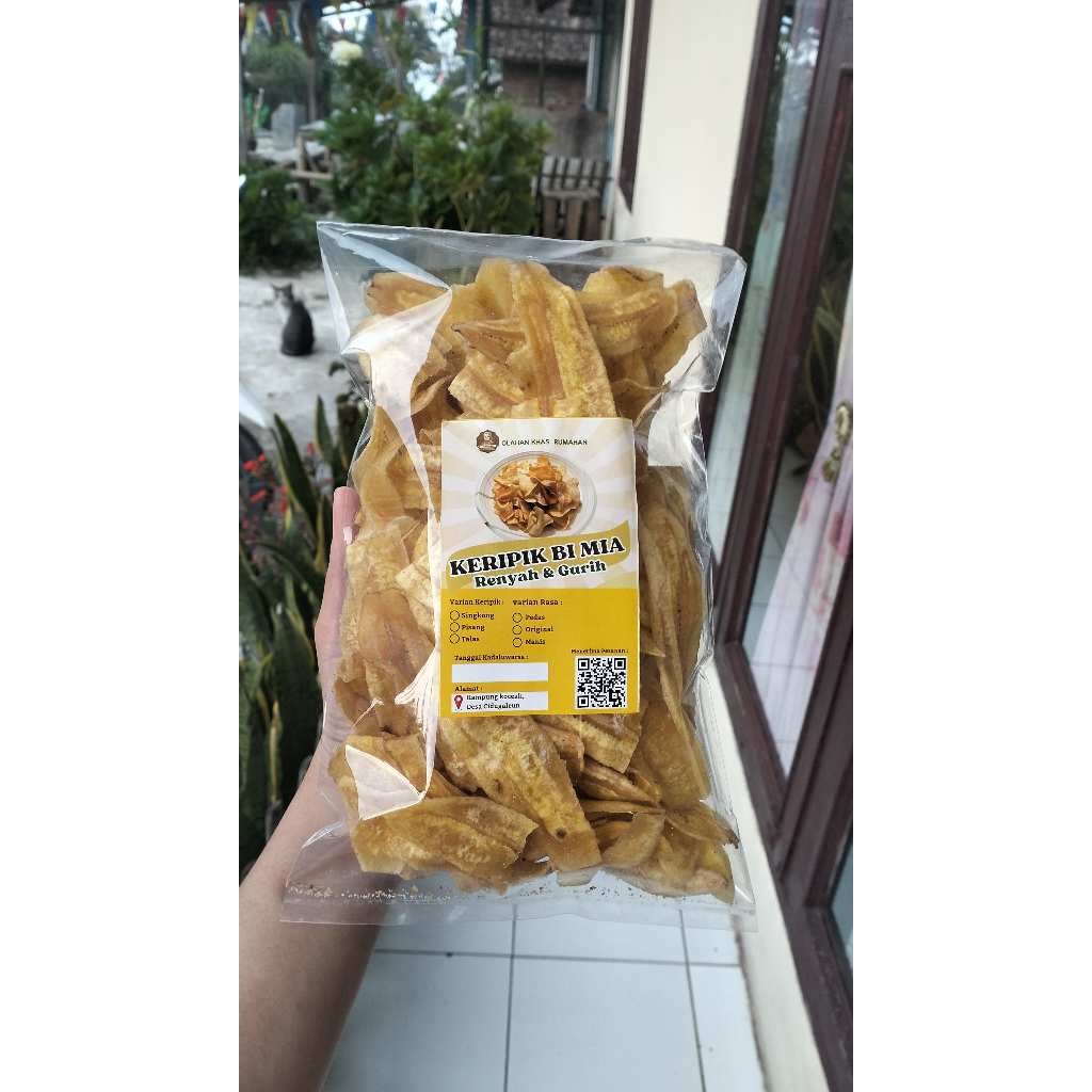

Keripik Pisang Renyah Gurih | Camilan Sehat Bergizi Tanpa Pengawet