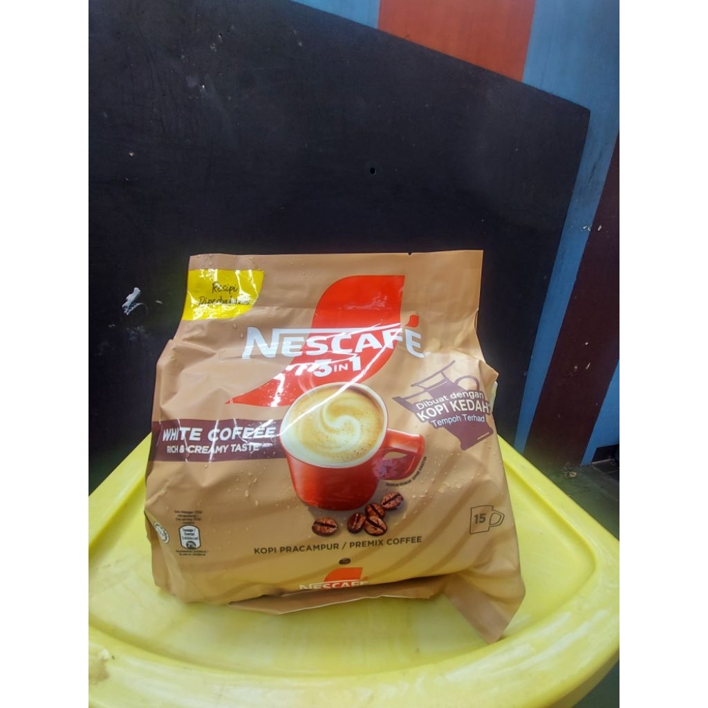 

Nescafe 3in1 White Coffee Rich and Creamy Taste (15x32gr) Nescafe White Coffee Rich and Creamy