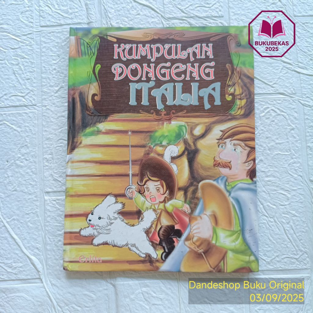 Kumpulan Dongeng Italia - Buku Cerita Anak Bekas Preloved HARDCOVER