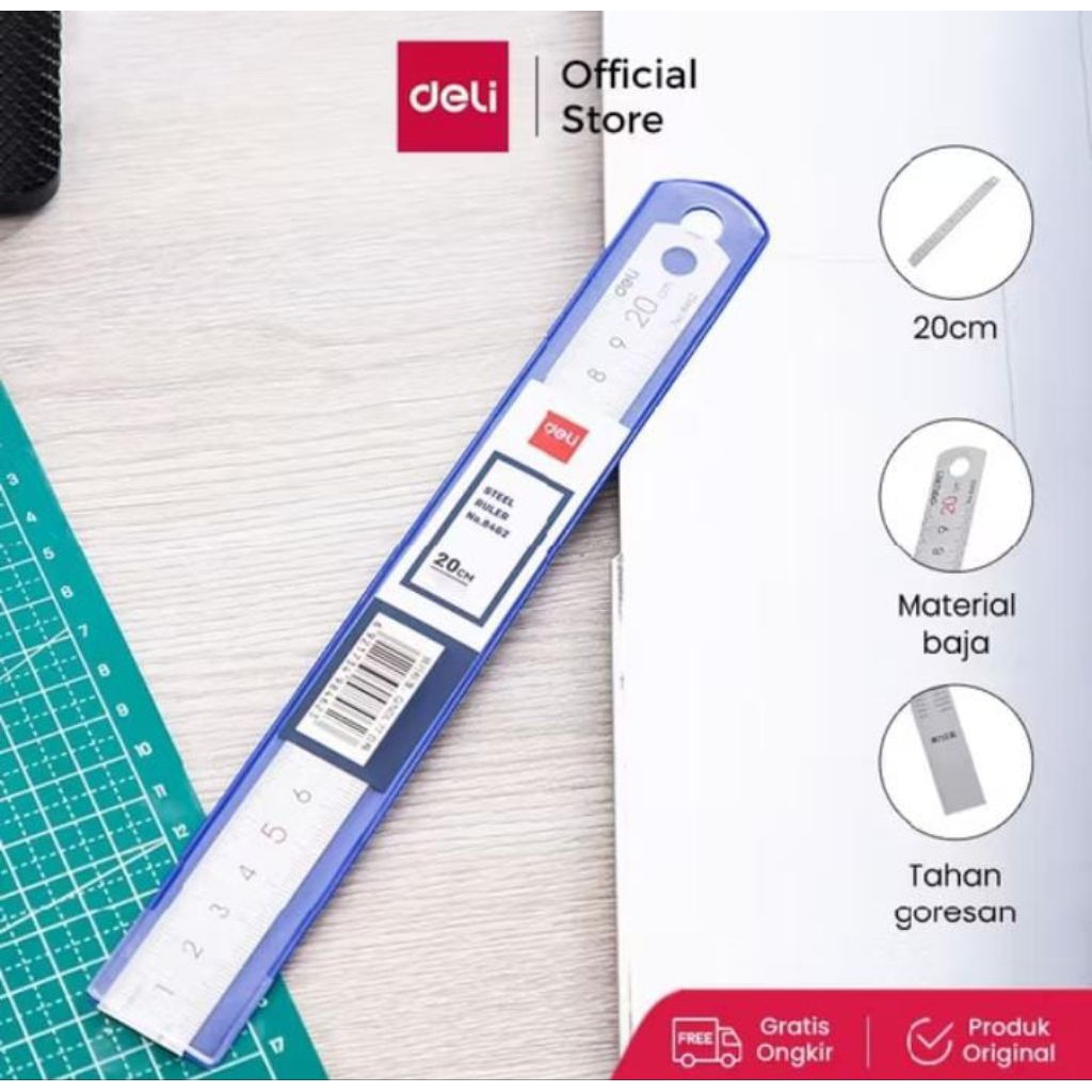 

PENGGARIS BESI 20 CM / PENGGARIS BESI DELI 20 CM (BESI KOKOH DAN TEBAL)