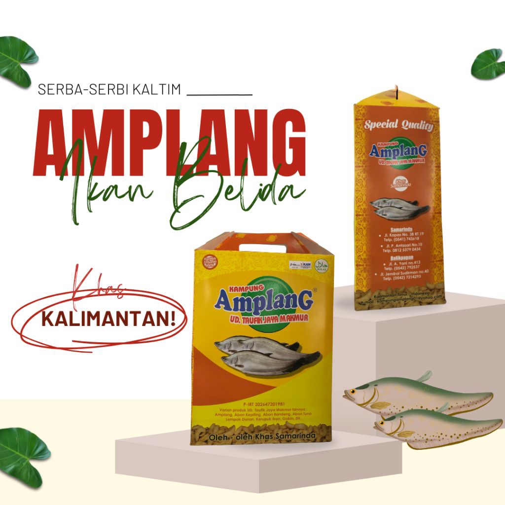 

Amplang Ikan Belida – Oleh Oleh Khas Samarinda, Kalimantan Timur‼️