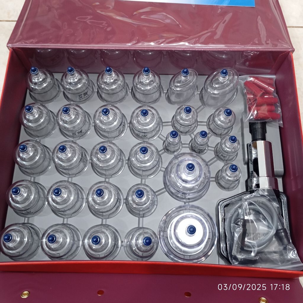 Sammora Alat Bekam Samora isi 19 Cupping Set Kop Angin Premium asli Korea