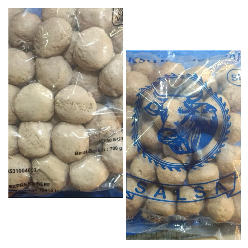 

Bakso Daging sapi (salsa) isi 50