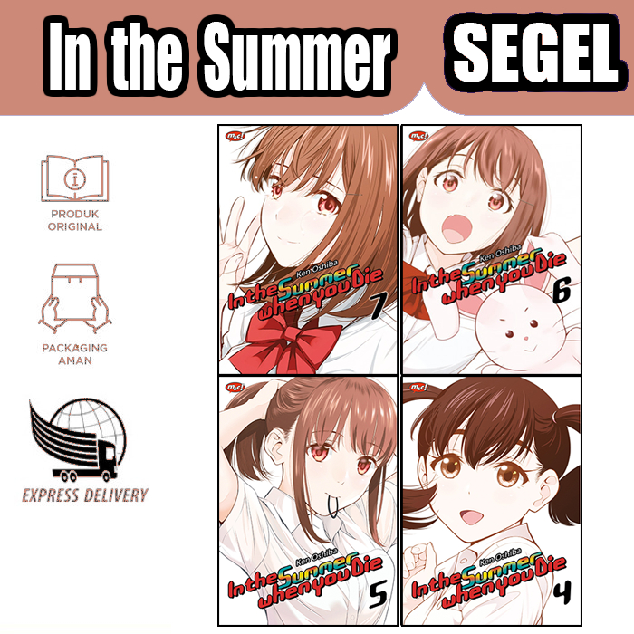 Komik IN THE SUMMER WHEN YOU DIE Baru Original Segel