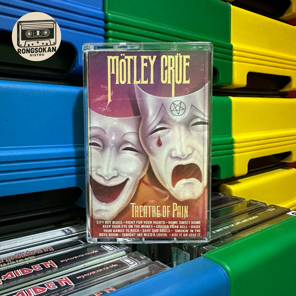 Kaset Pita Import MOTLEY CRUE THEATRE OF PAIN (ELEKTRA)
