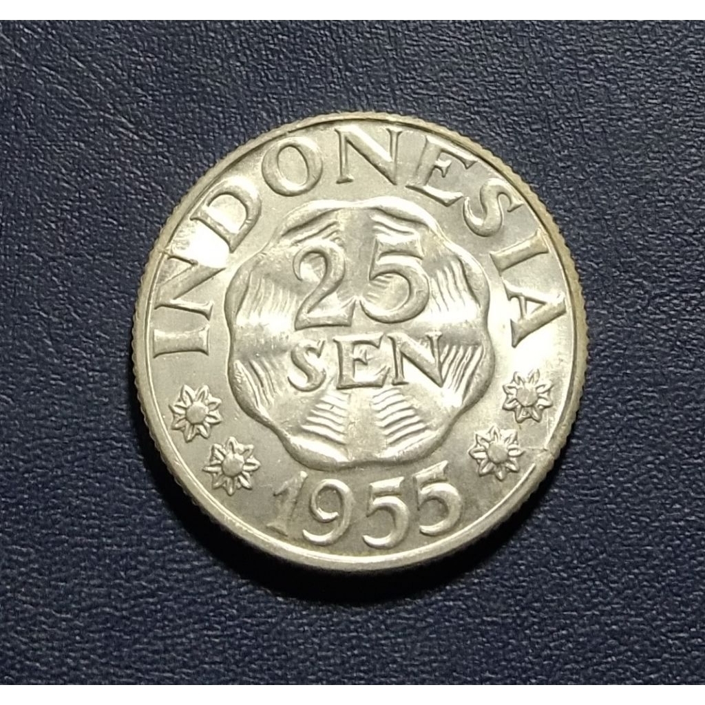 Koin lawas 25 Sen Indonesia Seri GARUDA Tahun 1955-1957