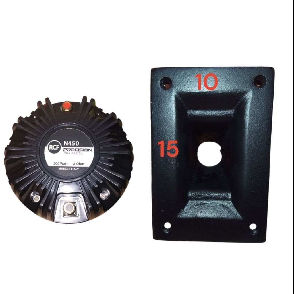 Tweeter RCF N450 Plus Corong Besi Ukuran 10x15 CM