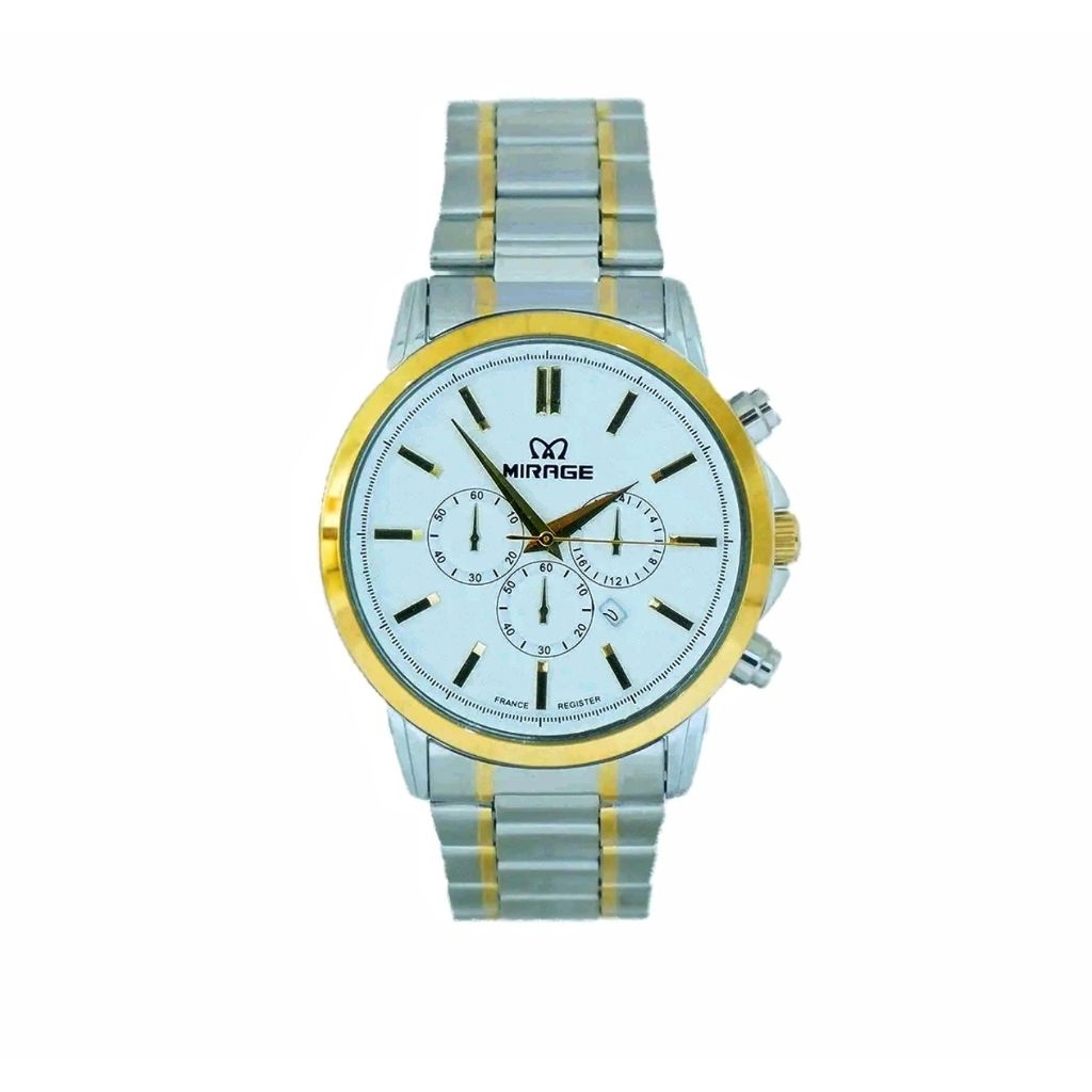 JAM TANGAN MIRAGE SPORT PRIA KOMBINASI
