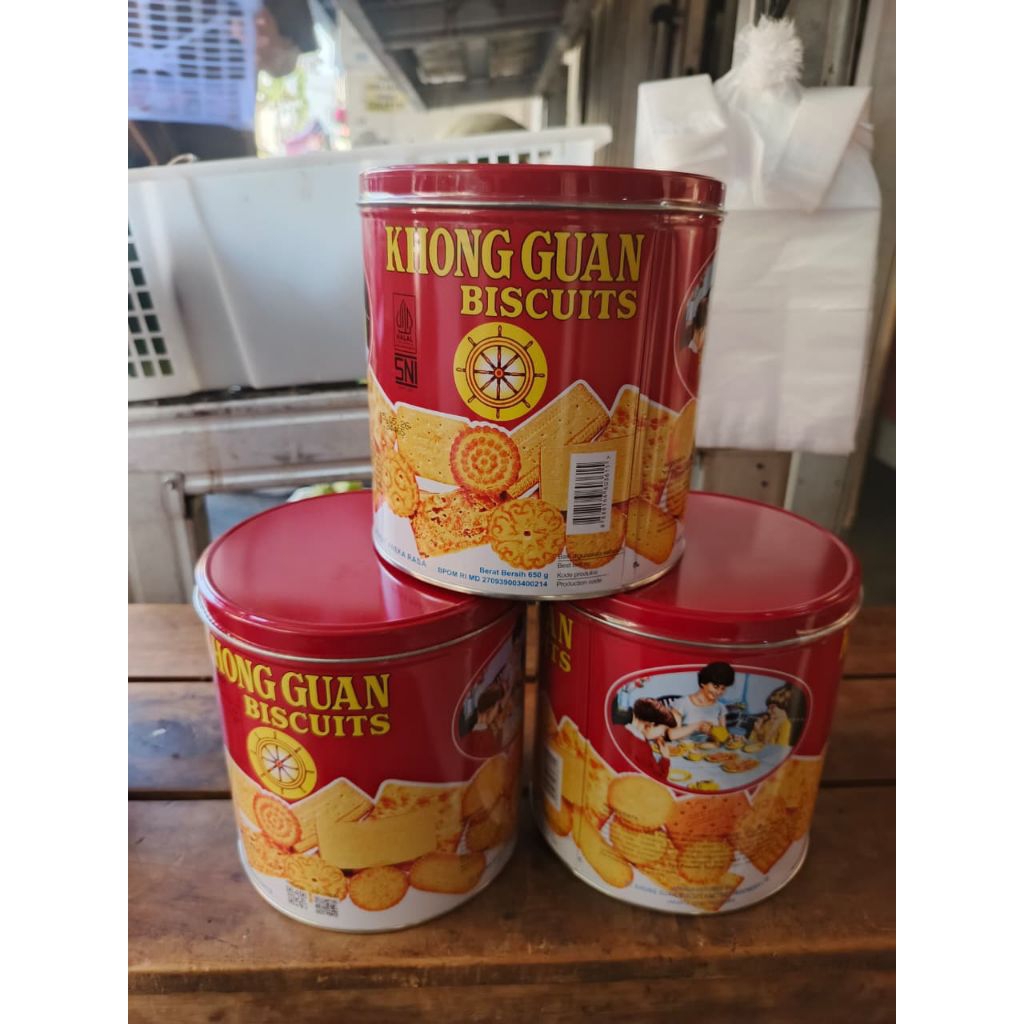 

Kong guan kaleng bulat 650g