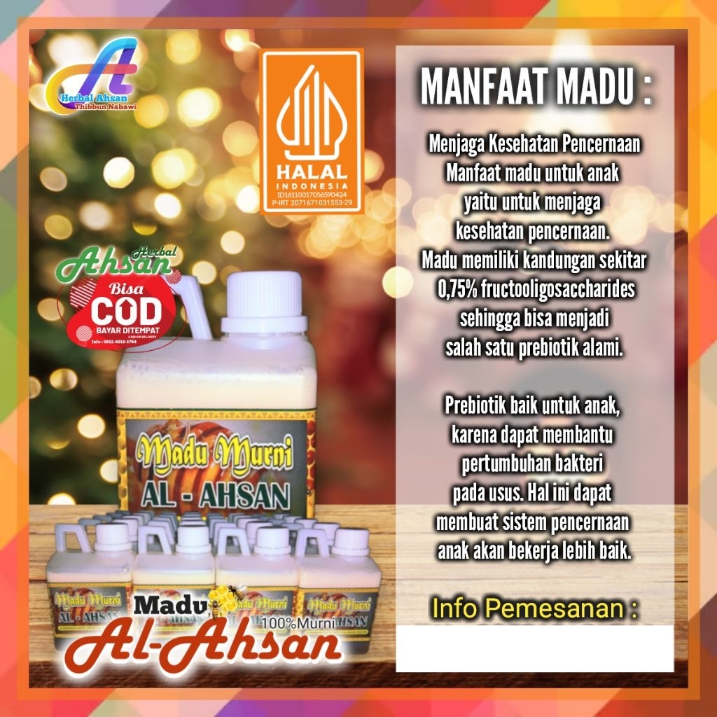 

MADU-MURNI-AL-AHSAN-500GR