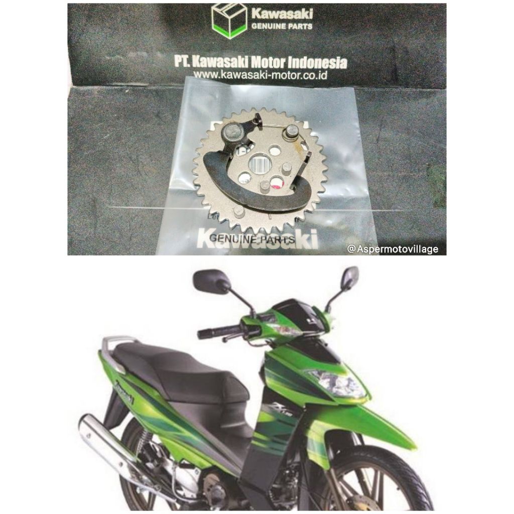 Gear sentrik ZX130 original, gigi sentrik kawasaki Zx130