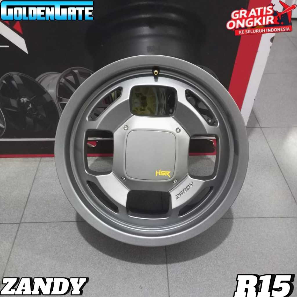 Velg Mobil Ring 15 HSR Zandy, Velg Mobil Airev, Karimun, Sigra, Brio, Datsun