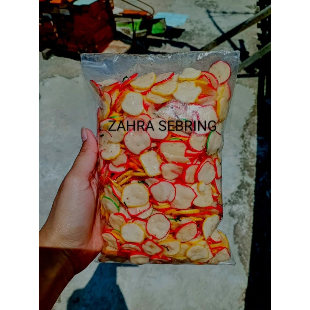 

seblak kering original gurih daun jeruk berat isi 250 gram