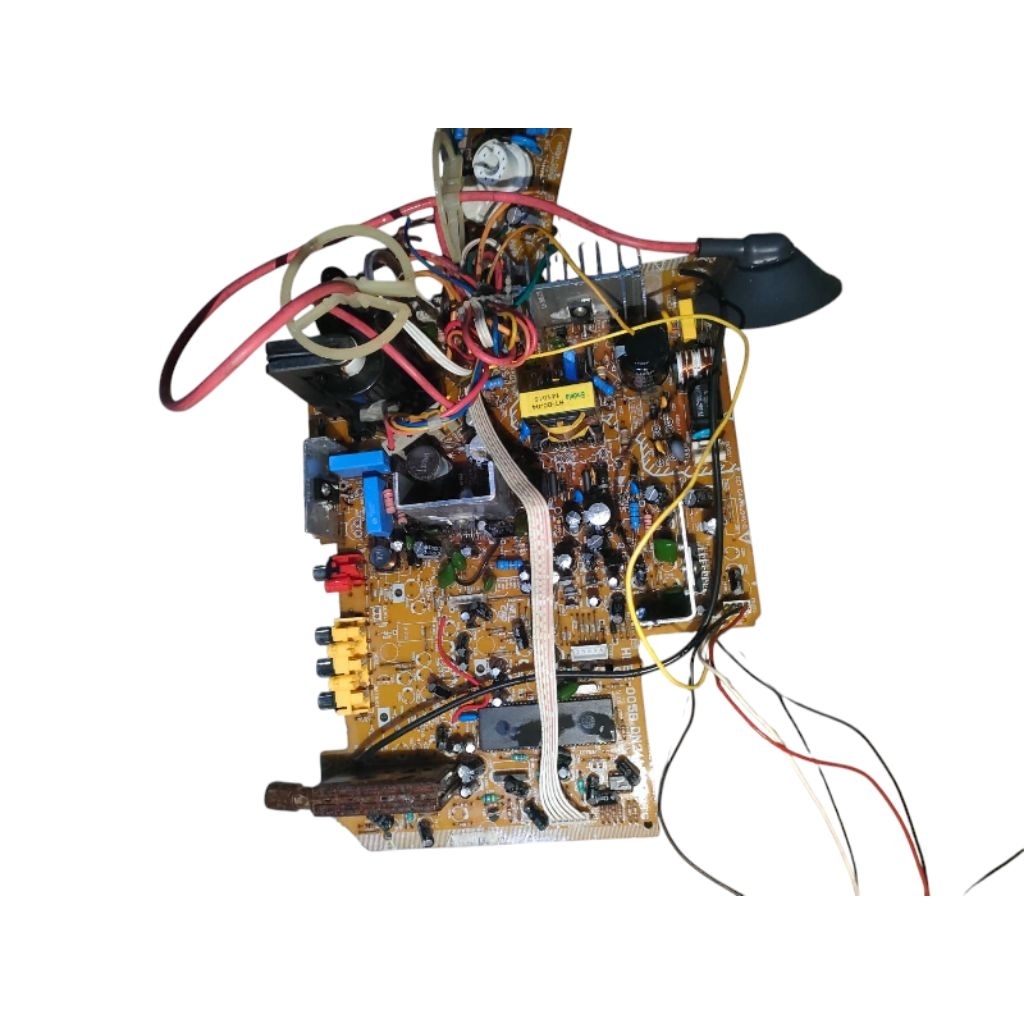 mesin tv Polytron 14inch slim copotan blum uji tes/gembling