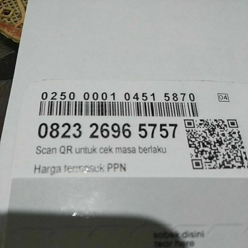 nomor cantik simpati prabayar 5757