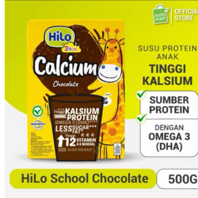 

Hilo School Chocolate 500gr|Tumbuh Tinggi dan Kuat