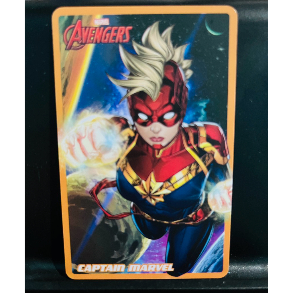 Kartu Avengers Marvel Timezone Captain Marvel