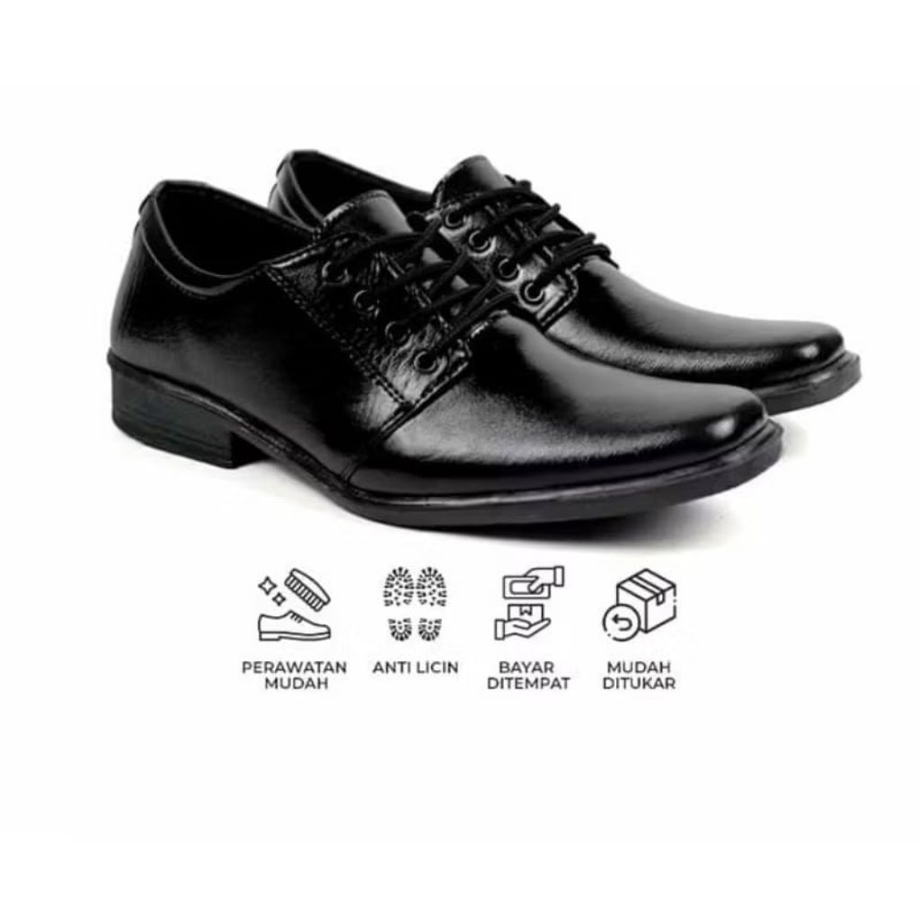 Sepatu Pantofel Pria/Sepatu Pantofel Sekolah/Sepatu Pantofel Kerja/Sepatu Pantofel Murah/Sepatu