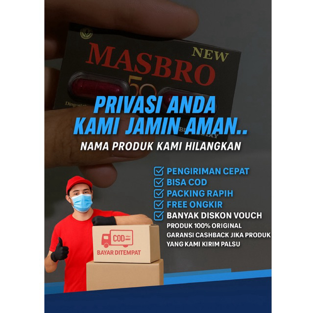 

Pesanan Spesial Eceran MASBRO BLISTER Original Produk 100%