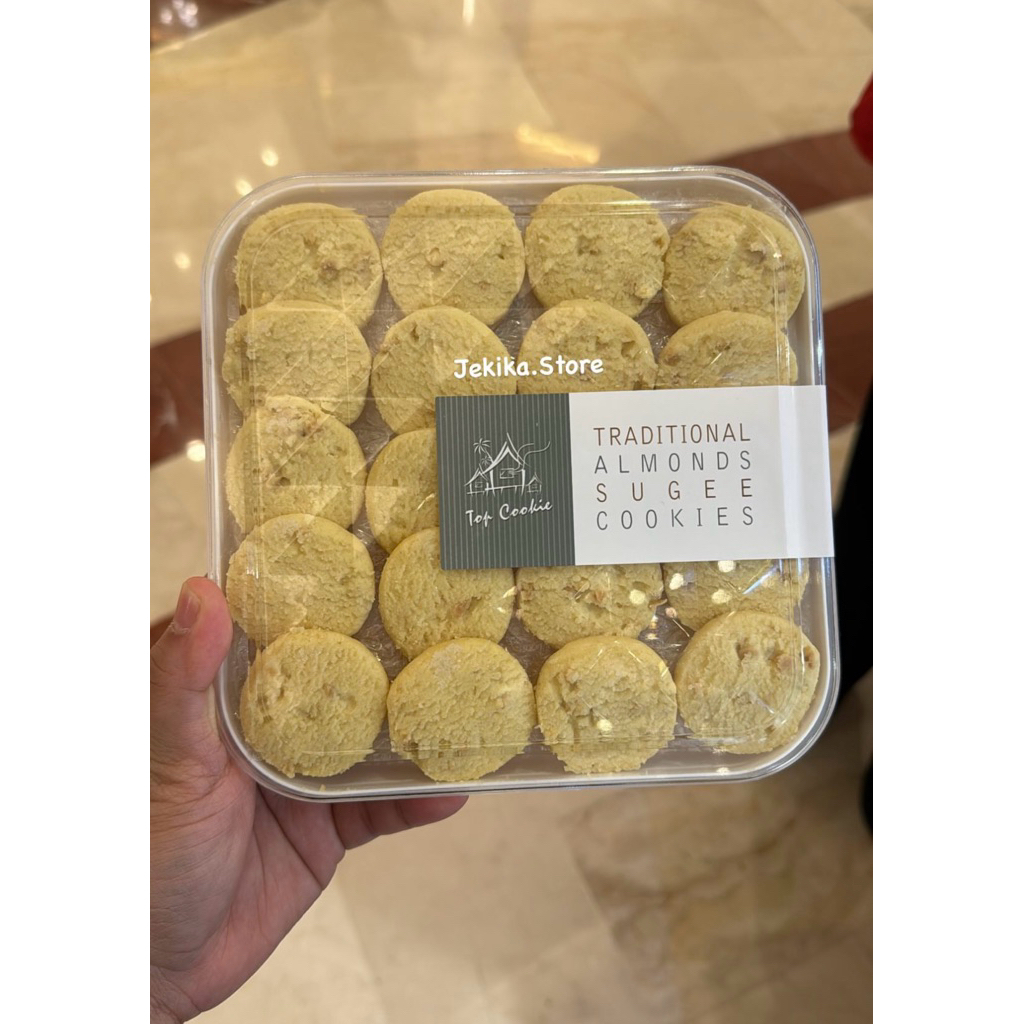 

READY!!! 6 Sept Almond Sugee Topcookie