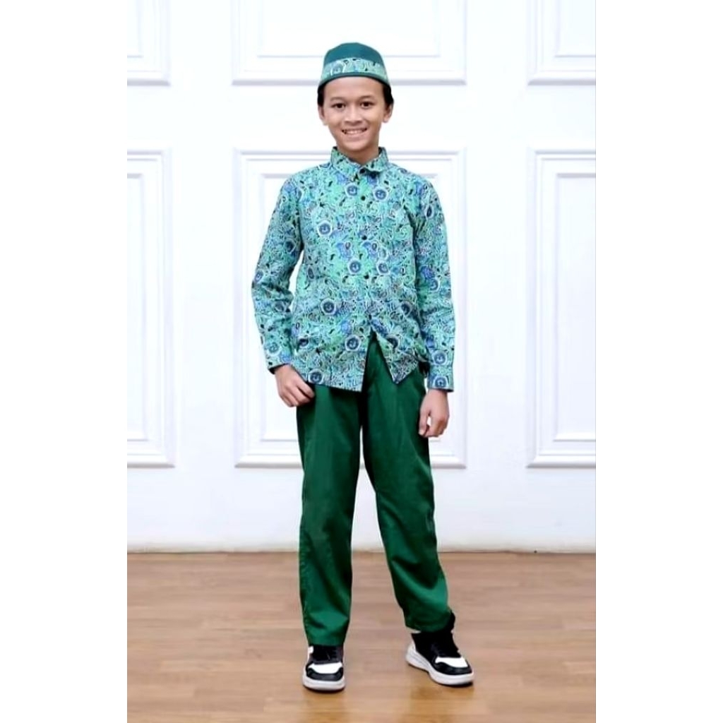 SET SERAGAM IGRA HIJAU || SET SERAGAM IGRA PUTIH