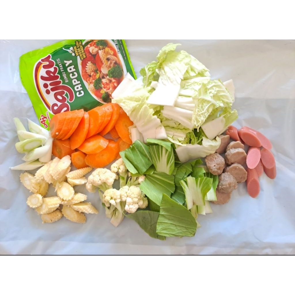 

Paket Cemplung Sayur Capcay