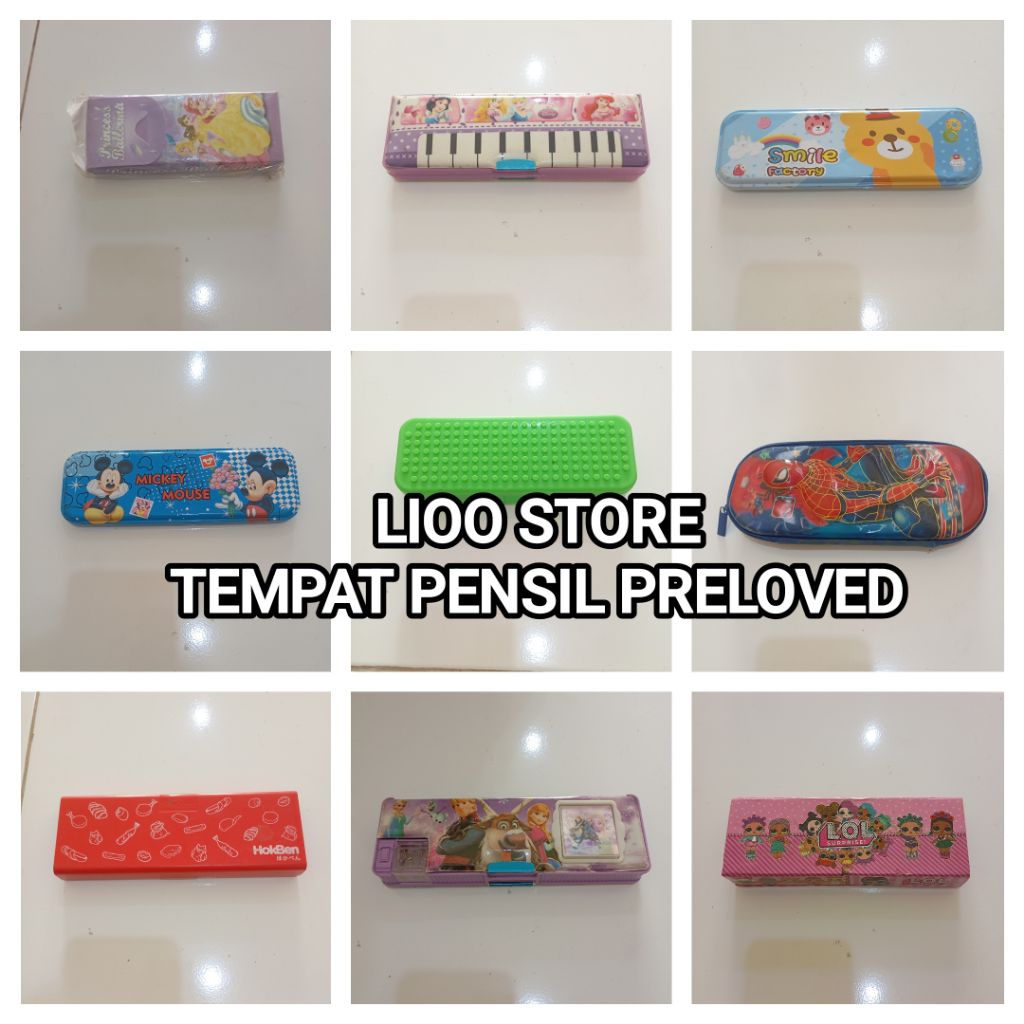 

TEMPAT PENSIL PRELOVED SECOND