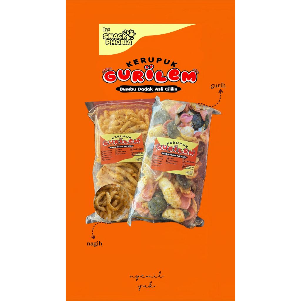 

Kerupuk gurilem by SNACKPHOBIA paket bundling