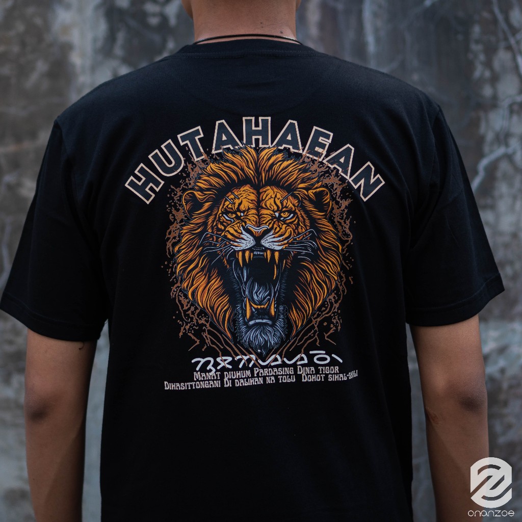 HUTAHAEAN Premium T-shirt KAOS MARGA Hutahaean"Onanzoe | Kaos Batak"