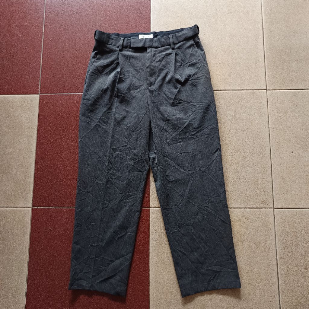 celana panjang Musinsa standard tapered fit grey