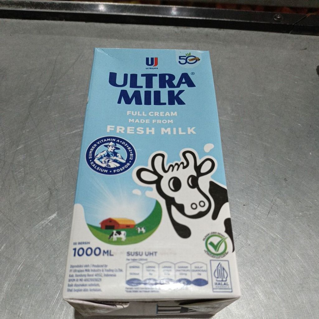 

Ultra Milk Full Cream 1000ml