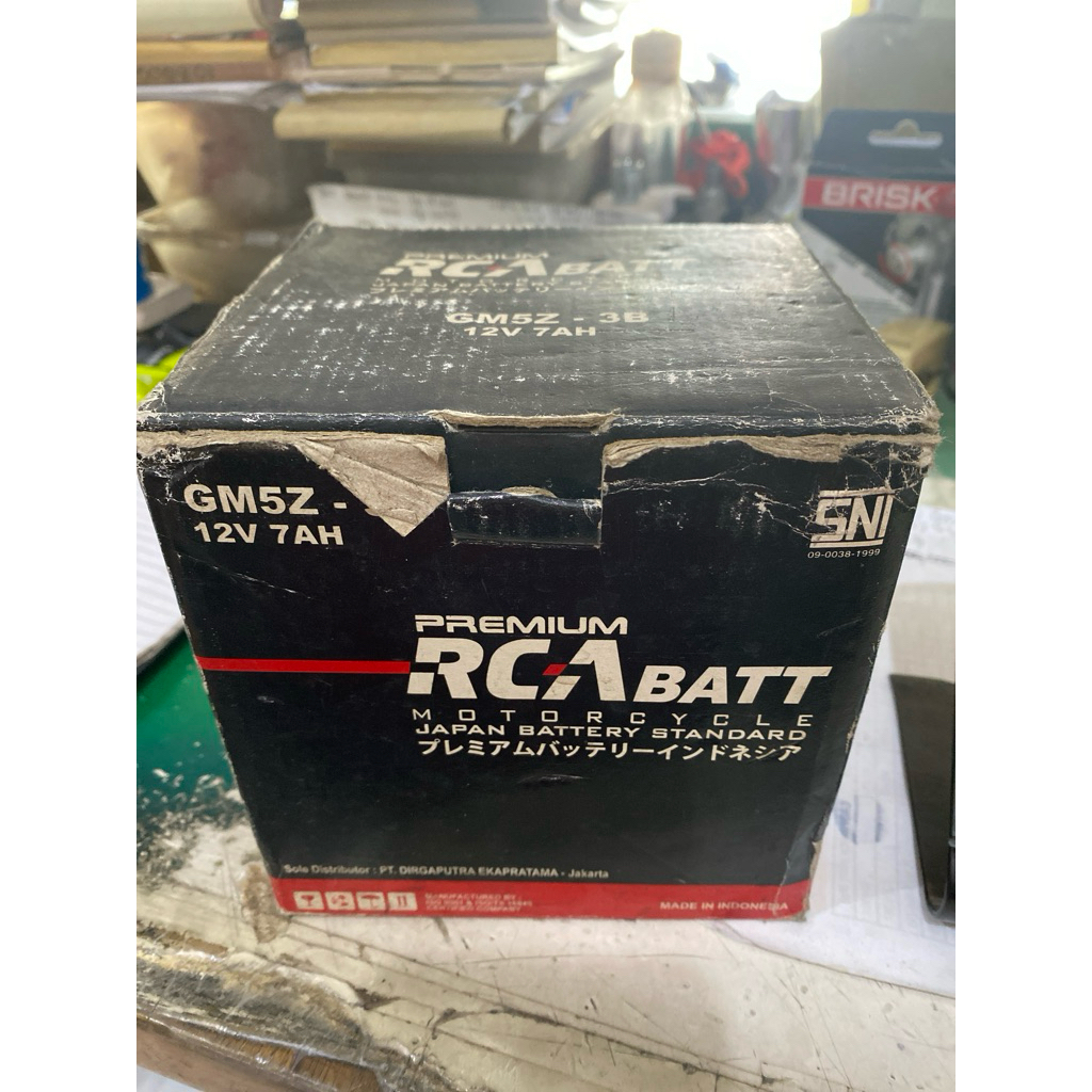 aki basah rca 7 amper gm5z kit