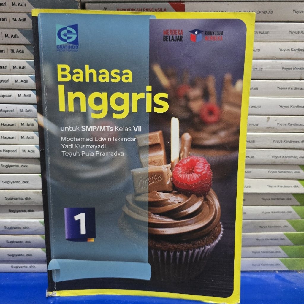 BUKU BEKAS GRAFINDO - BAHASA INGGRIS KELAS 1 SMP KURIKULUM MERDEKA