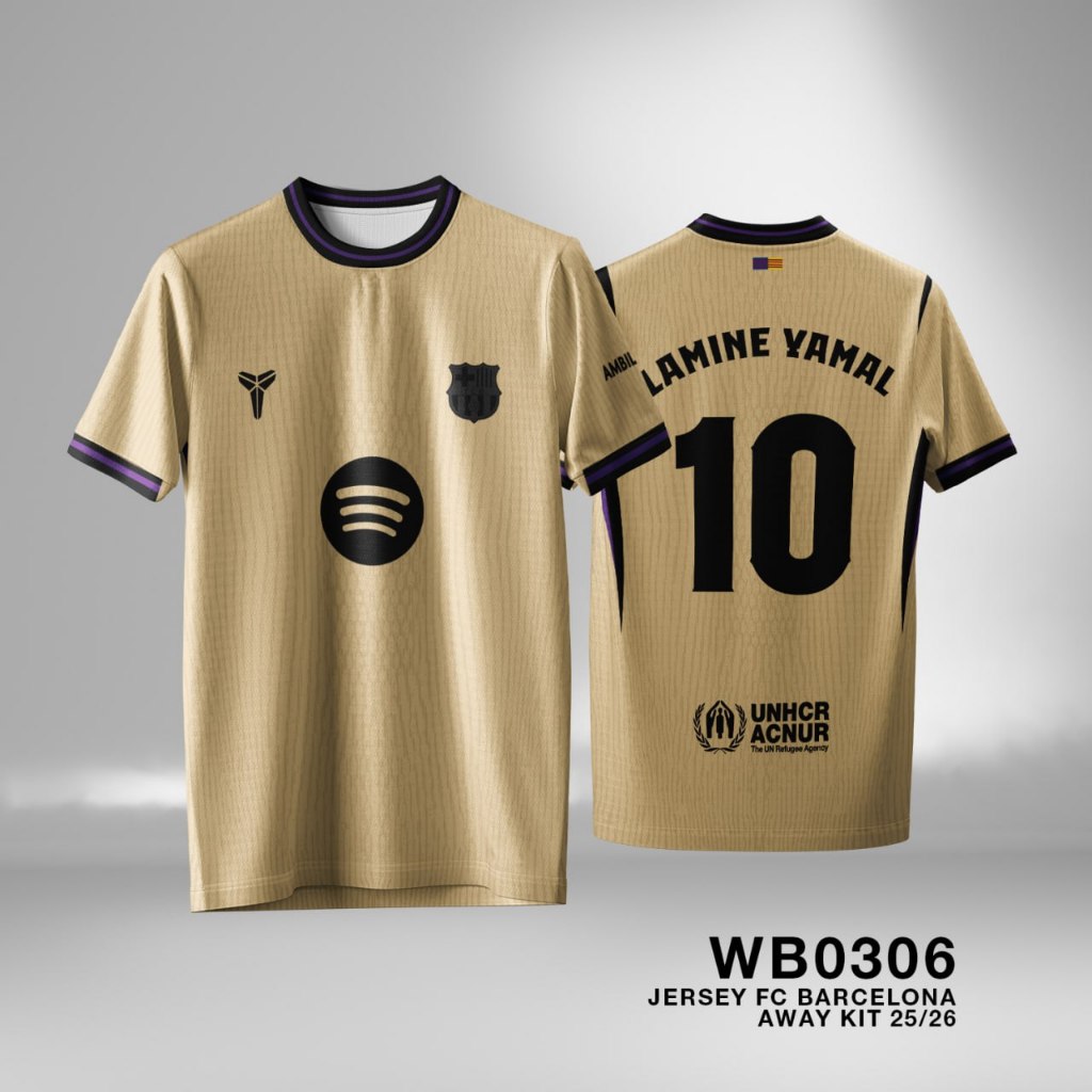 JERSEY FC BARCELONA 25/26 - AWAY